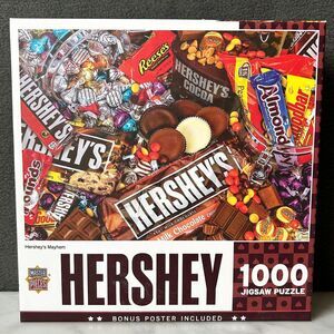 Hershey's Mayhem Chocolate Candy MasterPieces Jigsaw Puzzle 1000 Piece-Complete